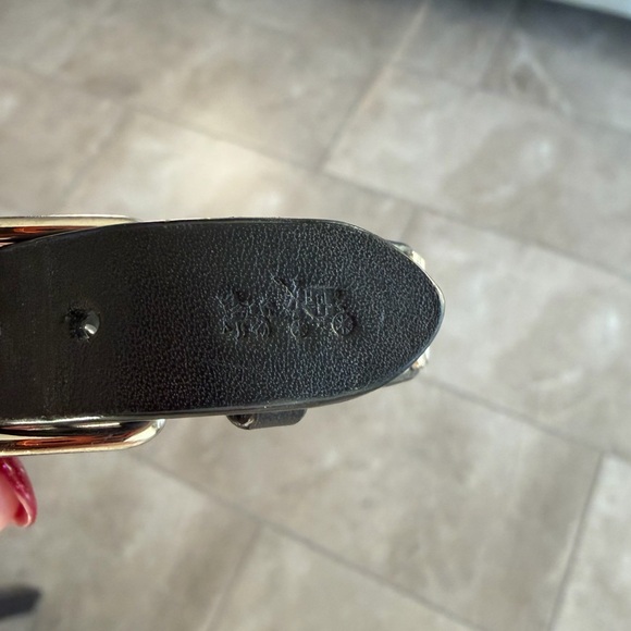 Coach Leather Studded Buckle Bracelet - Picture 5 of 9